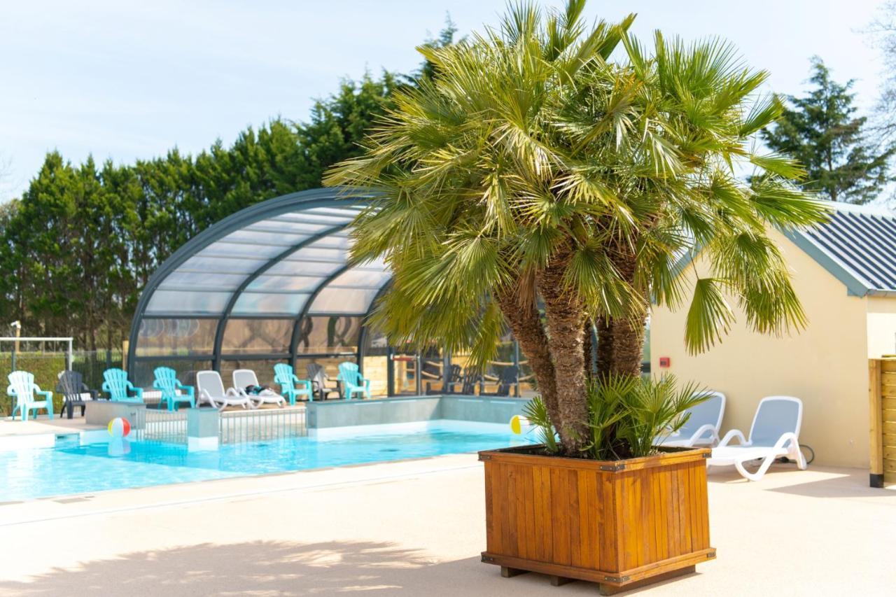 Camping Les Carolins Saint-Lo-d'Ourville Ngoại thất bức ảnh