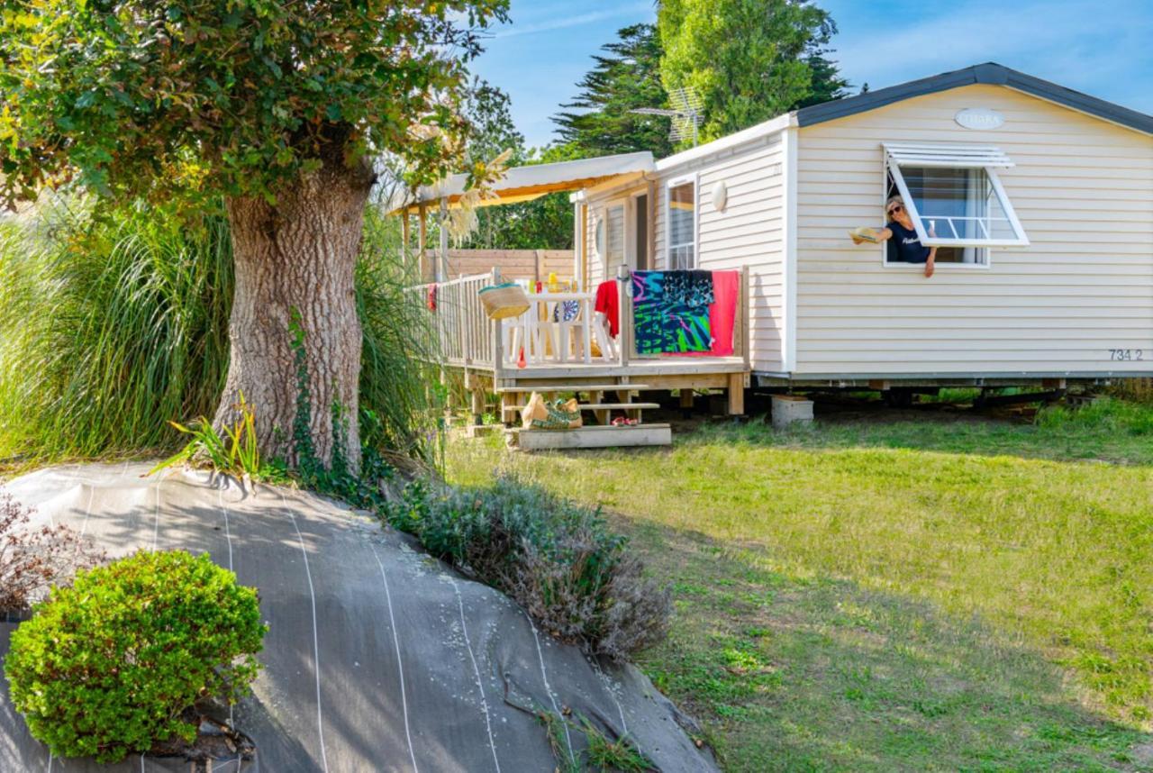 Camping Les Carolins Saint-Lo-d'Ourville Ngoại thất bức ảnh