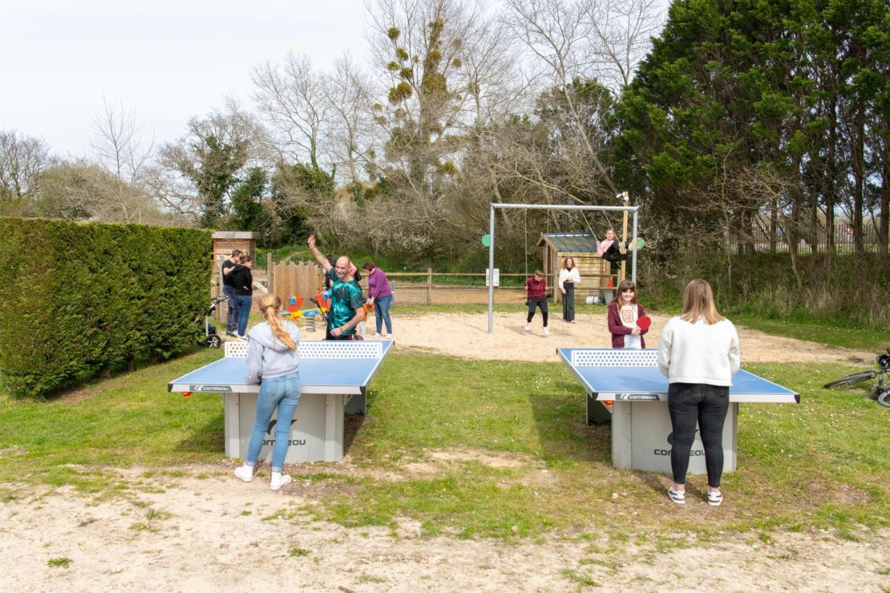 Camping Les Carolins Saint-Lo-d'Ourville Ngoại thất bức ảnh