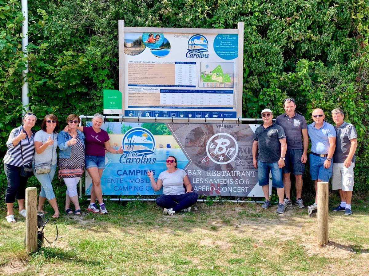 Camping Les Carolins Saint-Lo-d'Ourville Ngoại thất bức ảnh
